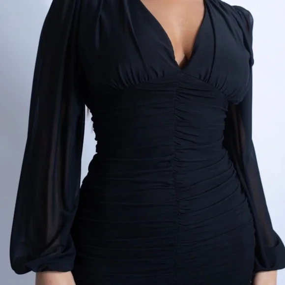 Midnight black dress - Picture 2 of 3